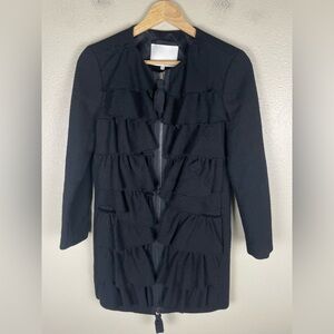 Phillip Lim Ruffled Wool Jacket Women’s Size 2